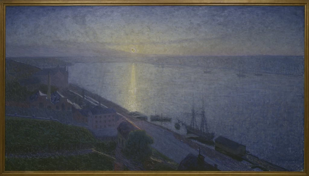 Eugène Jansson - Tramonto, 1895, Nationalmuseum, Stockholm